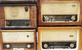 Vintage radio receivers, tuners