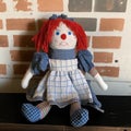 Vintage raggedy Ann doll Royalty Free Stock Photo