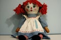 Vintage raggedy Ann doll Royalty Free Stock Photo