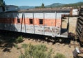 Old railroad car Royalty Free Stock Photo