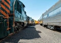 Western Pacific Railway Museum in Portola Royalty Free Stock Photo