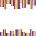 Vintage rainbow squares background. Rainbow flag background of LGBT alternative sex. Love is love