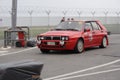 Vintage rally Lancia Delta