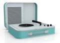 Vintage record player Royalty Free Stock Photo