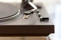 Vintage Record Player Tonearm Headshell Royalty Free Stock Photo