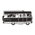 Vintage recreation truck or motorhome template