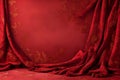 vintage Red background, red velvet, red silk wallpaper