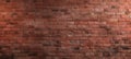 Vintage Red Brick Wall. Old Grunge Texture Brickwall. Urban, Aged, Abstract Background. AI generated Royalty Free Stock Photo