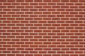 Vintage red clay brick wall texture backdrop Royalty Free Stock Photo