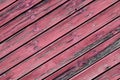 Vintage red faded natural wood Royalty Free Stock Photo
