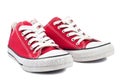 Vintage red shoes Royalty Free Stock Photo