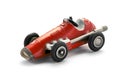 Vintage red toy racing car Royalty Free Stock Photo