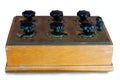 Vintage Resistors Decade Box Royalty Free Stock Photo