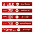 Vintage Retail Website Banners