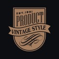 vintage and retro badge Label design collection vector 1
