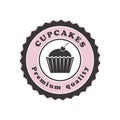 Vintage Retro Bakery Label Royalty Free Stock Photo