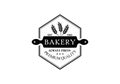 Vintage retro bakery label emblem design Royalty Free Stock Photo