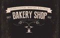 Vintage Retro Bakery Label