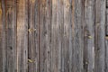 Vintage retro brown wood veritcal background in old weathered wooden plank Royalty Free Stock Photo
