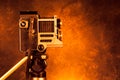 Vintage retro camera Royalty Free Stock Photo