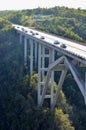 Bacunayagua Bridge - the highest bridge in Cuba 110 m tall between Havana and Matanzas cities