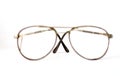 Vintage retro eyeglasses Royalty Free Stock Photo