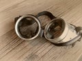 Vintage retro goggles Royalty Free Stock Photo