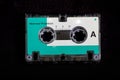 Vintage Retro Micro Cassette Tape Royalty Free Stock Photo