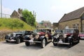 Vintage Rolls Royce cars Carnforth station