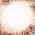 Vintage romantic background