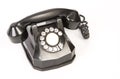 Vintage rotary phone communication telephone Royalty Free Stock Photo
