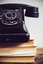 Vintage rotary phone Royalty Free Stock Photo