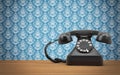 Vintage rotary phone Royalty Free Stock Photo