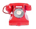 Vintage Rotary Red Telephone