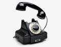 Vintage rotary telephone