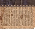 Vintage background with old newspaper and retro film strip Royalty Free Stock Photo