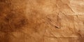 Vintage rough paper texture background, old brown kraft wrapping sheet Royalty Free Stock Photo