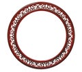 Vintage round frame