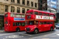 Vintage Routemaster Bus in Central London