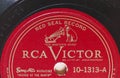 Vintage 78rpm record Royalty Free Stock Photo