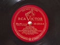 Vintage 78rpm record Royalty Free Stock Photo