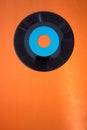 Vintage 45 rpm record Royalty Free Stock Photo