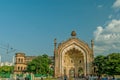 Vintage Rumi Darwaza is a gateway to Old Lucknow Royalty Free Stock Photo