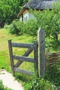 Vintage rural gate Royalty Free Stock Photo