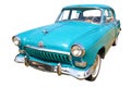 Vintage Russian Car 60-70 Royalty Free Stock Photo