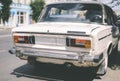 Vintage russian car Royalty Free Stock Photo