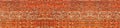 Vintage rustic wash brick wall texture for design. Panoramic background for your text or image. Royalty Free Stock Photo