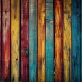 Vintage Rustic Wood Texture background, Colorful Wooden plank floor background Royalty Free Stock Photo