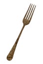 Vintage rusty fork