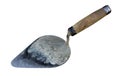 Vintage rusty masonry trowel Royalty Free Stock Photo
